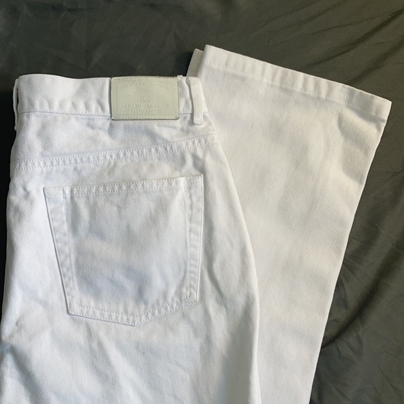 White Floral Lauren Ralph Lauren Jeans Size 8 - Picture 5 of 11